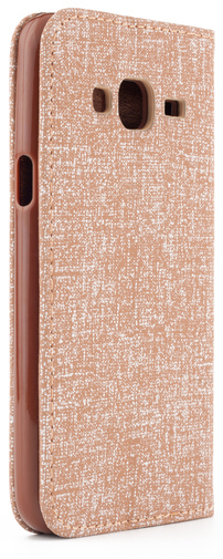 Чохол Fabric для Samsung J3 (2016) J300/J320 коричневий