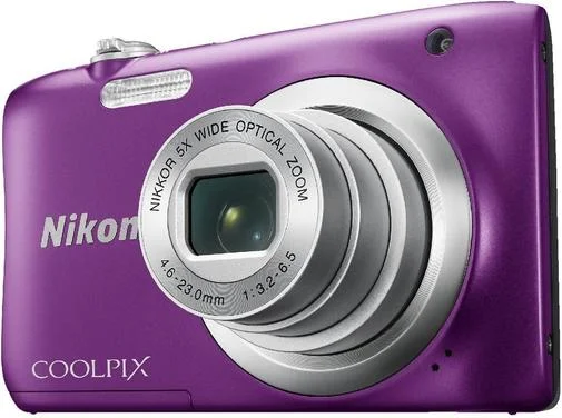 Фото: Цифрова фотокамера Nikon Coolpix A100 фіолетова № 5 | KTC