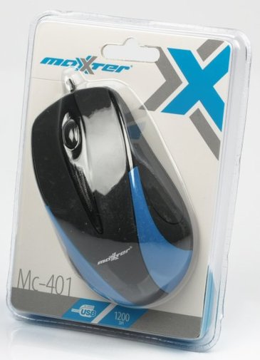 Мишка Maxxter Mc-401-B Синя