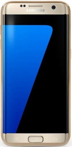Чохол Tucano для Samsung S7 Edge - Elektro Flex Cover золотий
