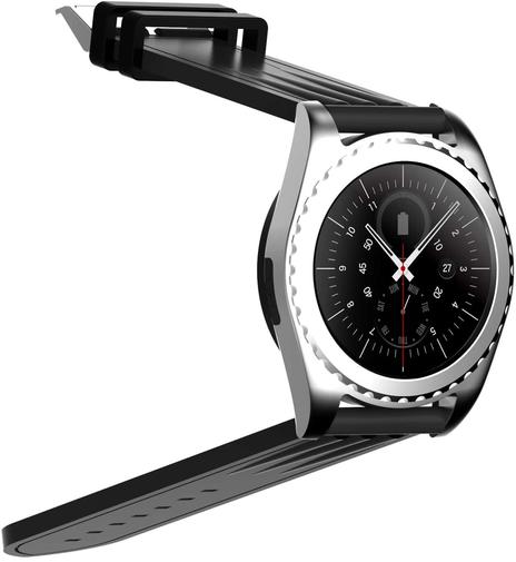 Смарт годинник SmartYou S3 сріблястий/чорний