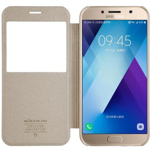 Фото: Чохол Nillkin для Samsung A5(2017) / A520 - Spark series золотий № 6 | KTC