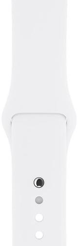 Смарт годинник Apple Watch A1758 Series 2 42mm Stainless Steel Case with White Sport Band (MNPR2FS/A)