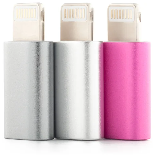 Фото: Перехідник MARCO OC-02 Lightning / Micro USB Red (OC-02 Red) № 7 | KTC