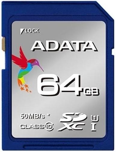 Карта пам'яті A-Data SDXC 64GB ASDX64GUICL10- (ASDX64GUICL10-R)