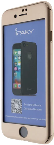Фото: Чохол iPaky for iPhone 7 - 360 Full Body Gold № 10 | KTC