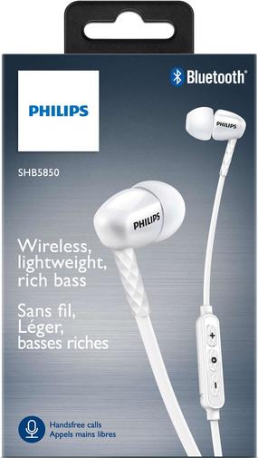 Гарнітура Philips SHB5850WT/00 White