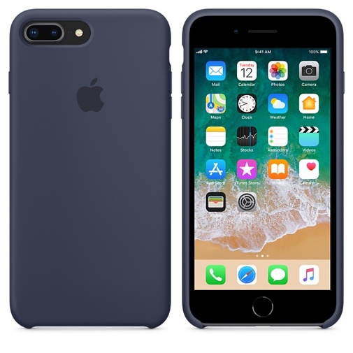 Чохол Apple for iPhone 8Plus / 7Plus - Silicone Case Midnight Blue (MQGY2ZM/A)