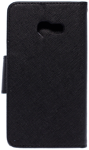 for Samsung A320 A3-2017 - Book Cover Black
