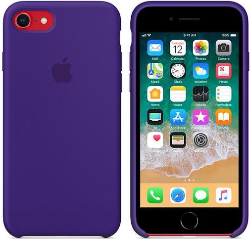 for iPhone 8 - Silicone Case Ultra Violet