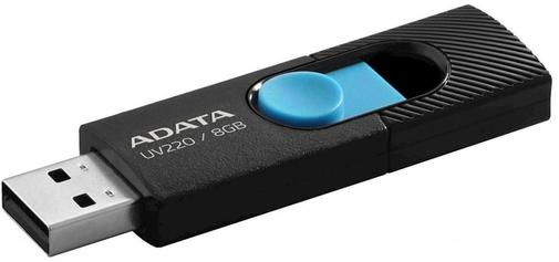 Флешка USB A-Data UV220 8GB AUV220-8G-RBKBL Black/Blue