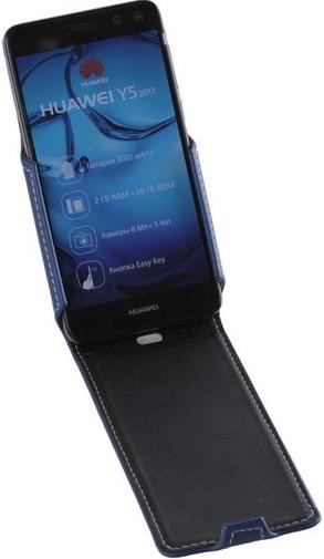 for Huawei Y5 2017 - Flip case Blue