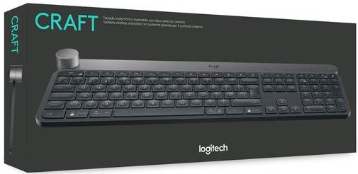 Клавіатура мультимедійна Logitech Craft with creative (920-008505)