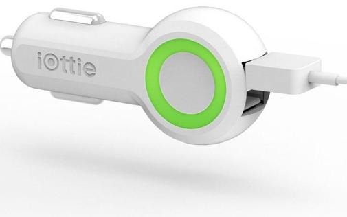 Зарядний пристрій iOttie Rapid VOLT Max Dual Port USB White (CHCRIO104WH)