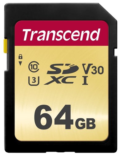 Карта пам'яті Transcend 500S SDXC 64GB TS64GSDC500S