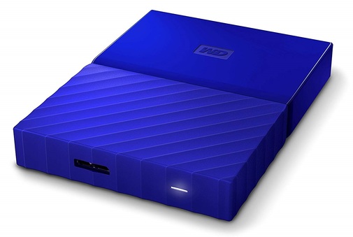 Зовнішній жорсткий диск Western Digital My Passport 2TB WDBS4B0020BBL-WESN Blue