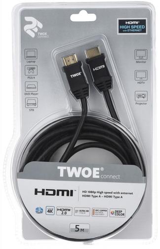 HDMI to HDMI 5m Black HDMI to HDMI 5m Black HDMI to HDMI 5m Black 