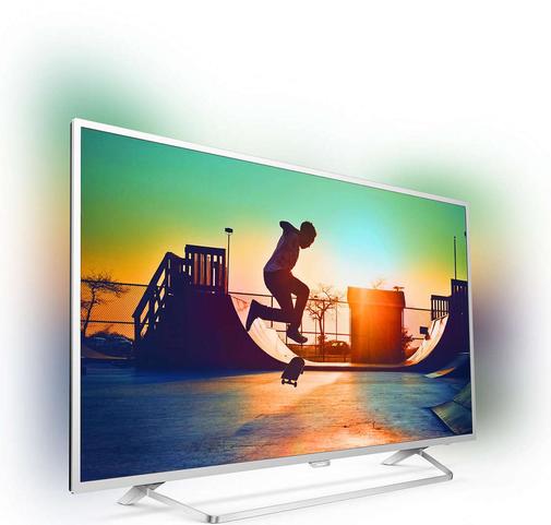 Телевізор LED PHILIPS 49PUS6412/12 (Android TV, WI-Fi, 3840x2160)