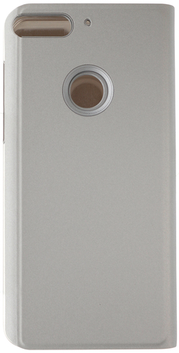 for Huawei Y7 Prime - MIRROR View cover Silver