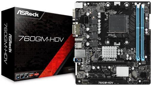 Какие процессоры поддерживает материнская плата asrock 760gm hdv