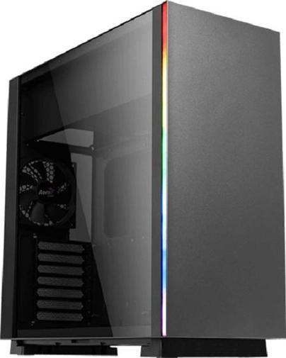 Корпус для ПК AeroCool Glo Black (GLO)