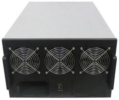 Корпус для ПК Gamemax 6WPlus Black (6WPLUS-12U MINING CASE)