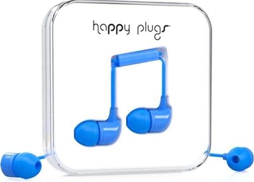 Гарнітура Happy Plugs Headphones In-Ear Blue (7718)