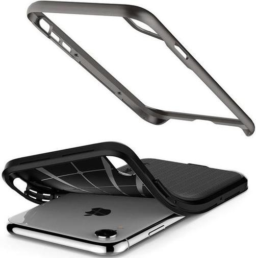 Чохол Spigen for iPhone XR - Neo Hybrid Gunmetal (064CS24878)