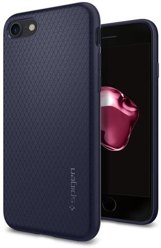 Чохол Spigen for iPhone 7/8 - Liquid Air Midnight Blue (042CS21189)