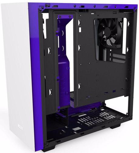 Корпус для ПК NZXT S340 White/ Purple (CA-S340W-W3)