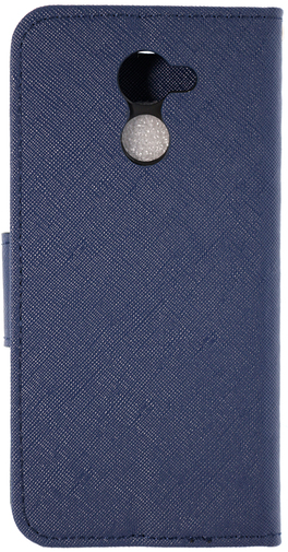 for Huawei Y7 2017 - Book Cover Blue