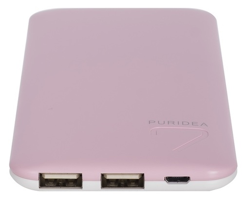 Батарея універсальна Puridea S4 6000mAh Pink/White (S4- Pink White)