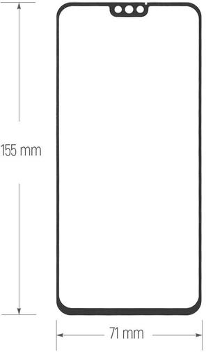 Захисне скло ColorWay для Huawei Honor 8X - FC Glue Black