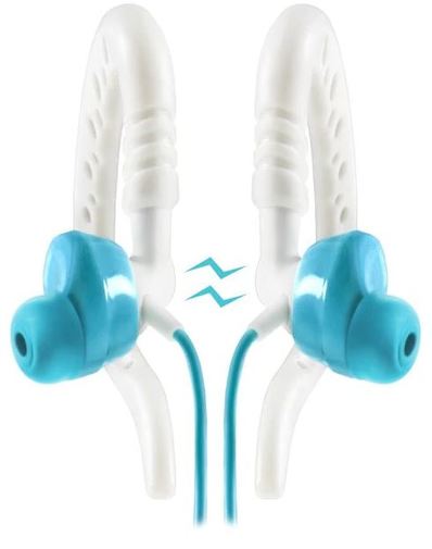 Гарнітура JBL Yurbuds Focus 400 Aqua/White (YBWNFOCU04ANW)