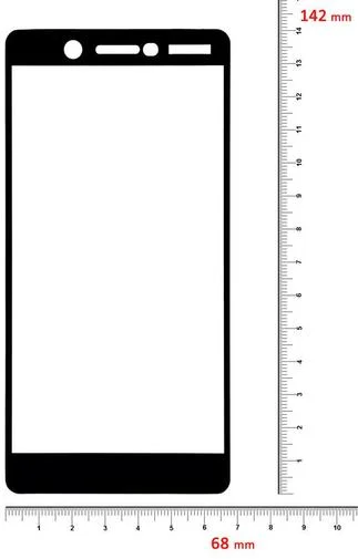 Фото: Захисне скло BeCover for Nokia 7 - Black (702428) № 4 | KTC