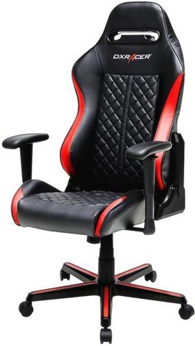 Крісло ігрове DXRacer Drifting OH/DH73/NR PU шкіра, Al основа, Black/Red