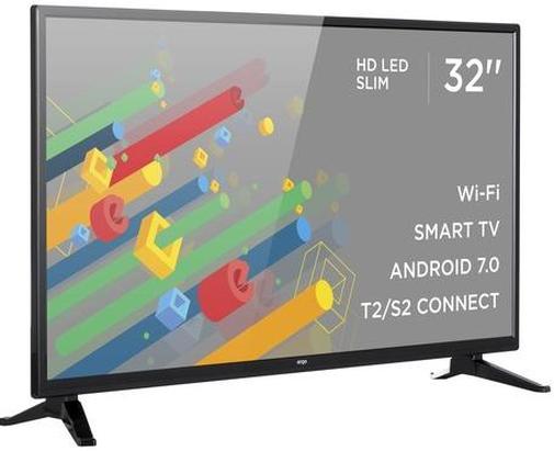 Телевізор LED Ergo LE32CT5520AK (Android TV, Wi-Fi, 1366x768)