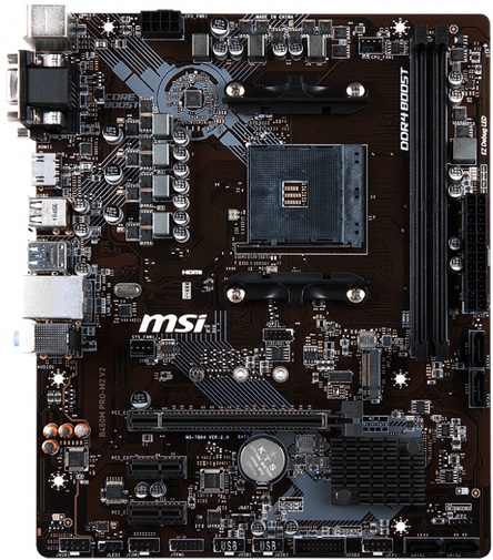 Материнська плата MSI B450M PRO-M2 V2