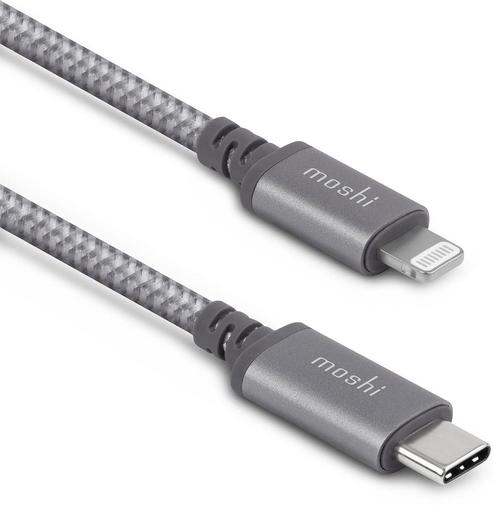 Кабель Moshi Integra USB-C / Lightning 1.2m Titanium Gray (99MO084041)