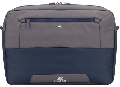 Сумка для ноутбука Riva 7757 Steel Blue/Grey