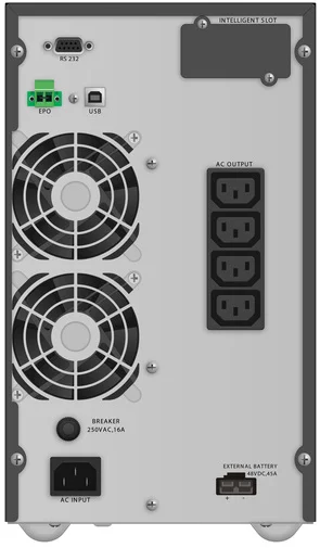 Фото: ДБЖ PowerWalker VFI 2000 TGB (10122099) № 4 | KTC