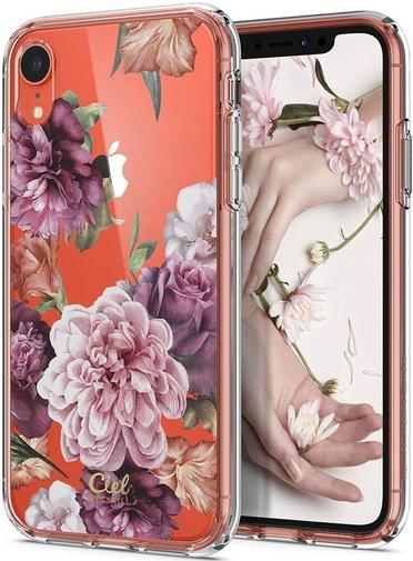 Чохол-накладка Spigen для Apple iPhone Xr - Cyrill Cecile Rose Floral