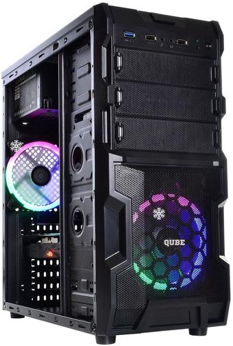 ПК ARTLINE Gaming X43 (X43v04) AMD Ryzen 5 3500 3.6-4.1 GHz/16GB/1TB+240GB/GTX 1050Ti 4GB/No ODD/No OS