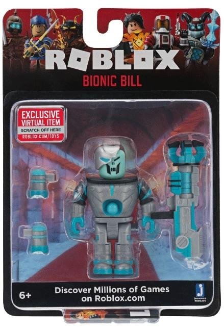 Ігрова фігурка Jazwares Roblox Core Figures Bionic Bill W6