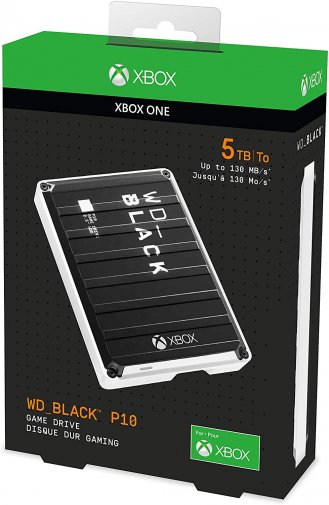 Зовнішній жорсткий диск Western Digital Black P10 Game Drive for Xbox One 5TB WDBA5G0050BBK-WESN