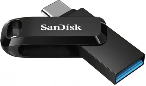 Фото: Флешка USB SanDisk Ultra Dual Drive Go 128GB Black (SDDDC3-128G-G46) № 7 | KTC