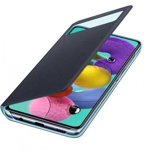 Чохол-книжка Samsung для Galaxy A51 (A515F) - S View Wallet Cover Black