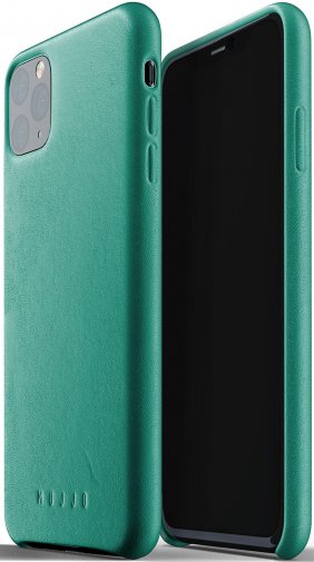 Чохол-накладка MUJJO для iPhone 11 Pro Max - Full Leather, Alpine Green