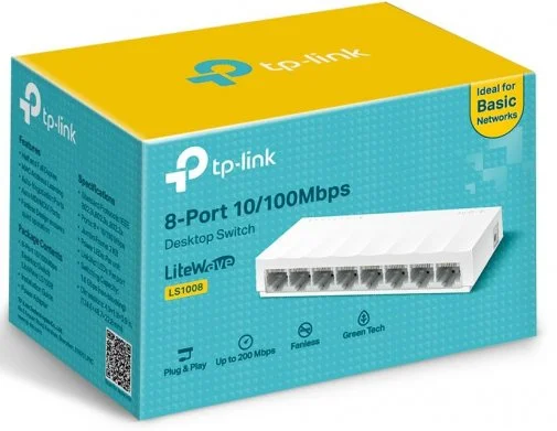 Фото: Комутатор TP-Link LS1008 № 6 | KTC