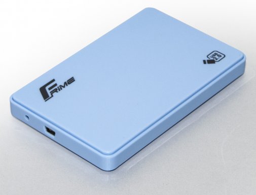 Кишеня зовнішня Frime HDD/SSD Plastic USB2.0 Blue (FHE13.25U20)